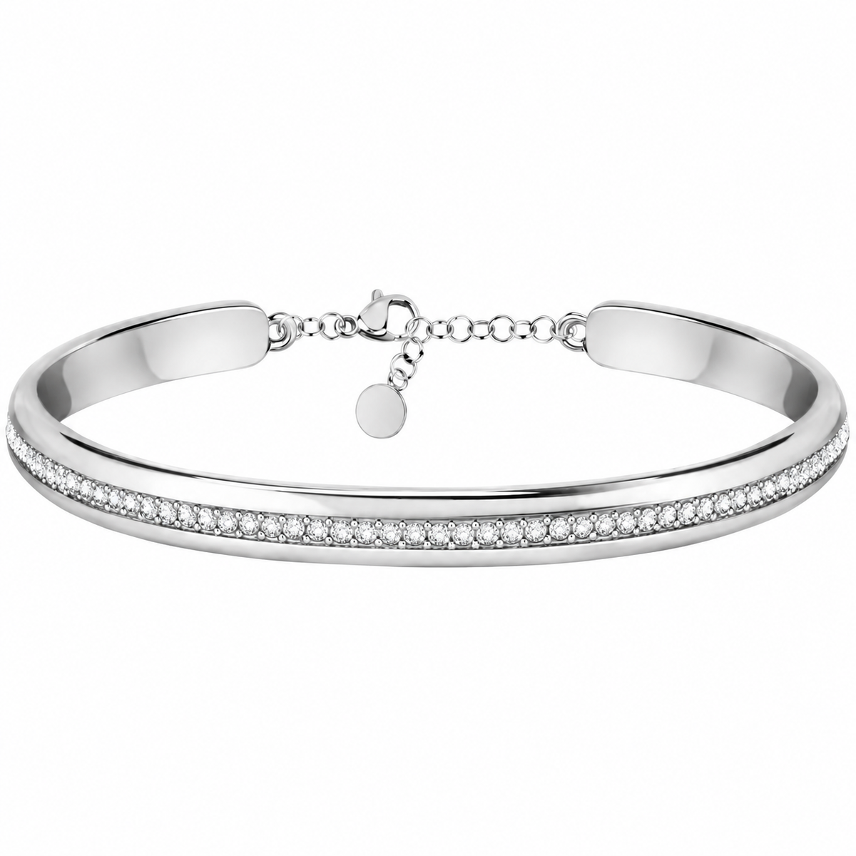 Bracciale Cerchi Elegante su sfondo neutro