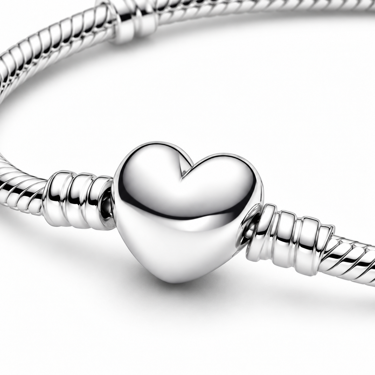Bracciale Cuore Personalizzabile — dettaglio ravvicinato